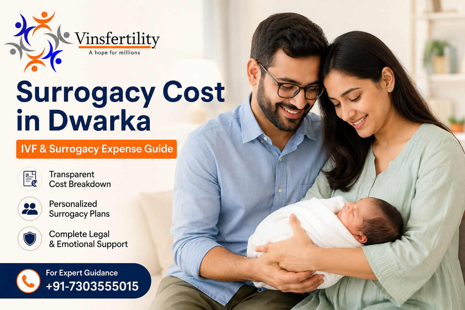 Surrogacy Cost in Dwarka &ndash; Complete IVF, Treatment & Expense Guide